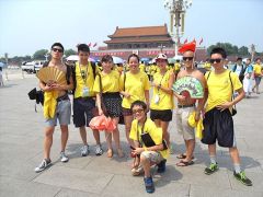 Tianmen Square, Beijing. Guess which one's me