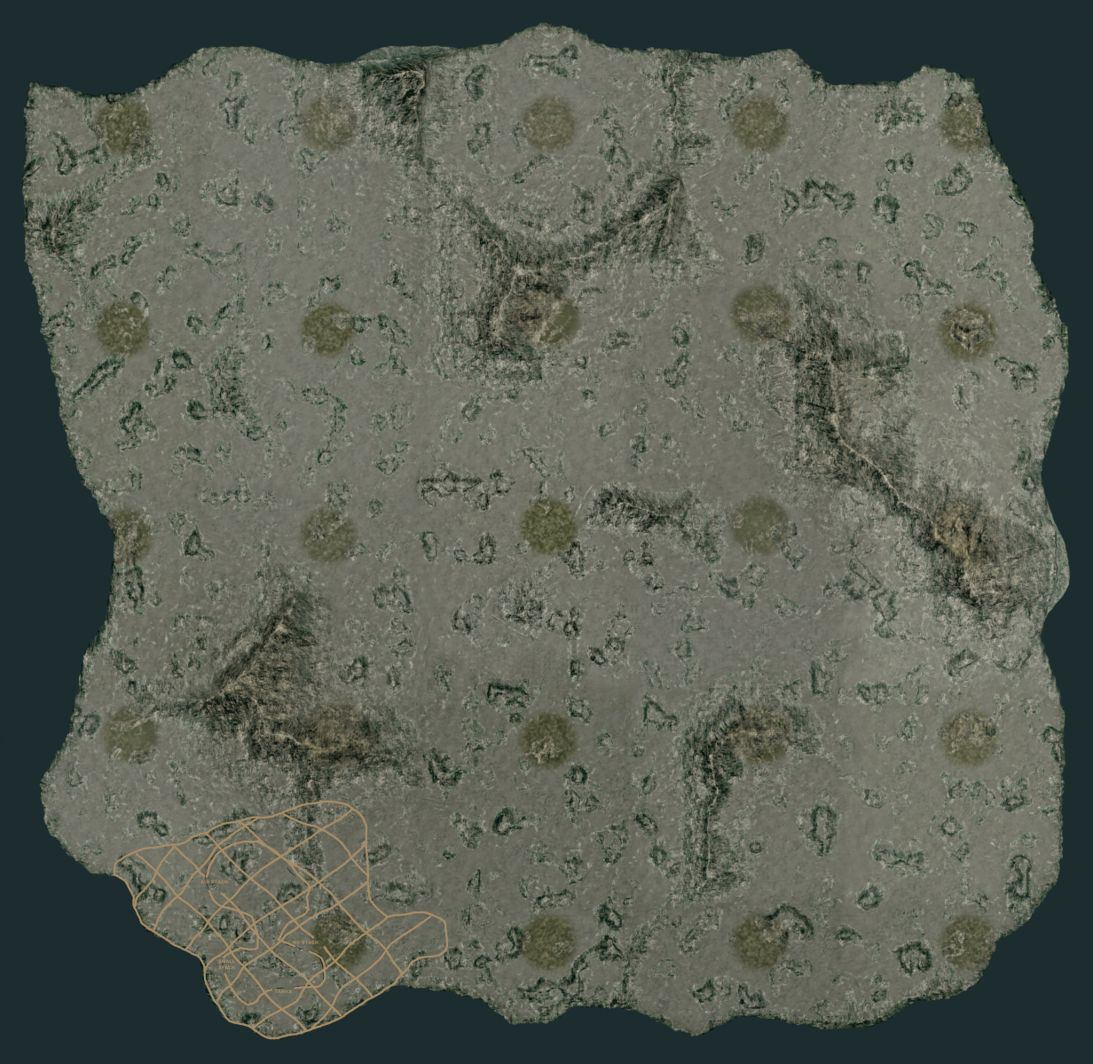 Rust procedural map пещеры фото 65